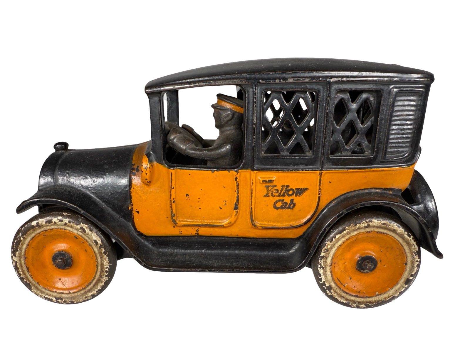 Yellow Cab - Cast Iron Still Bank (1 of 7)