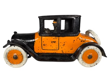 Dodge Yellow Cab - Cast Iron Toy