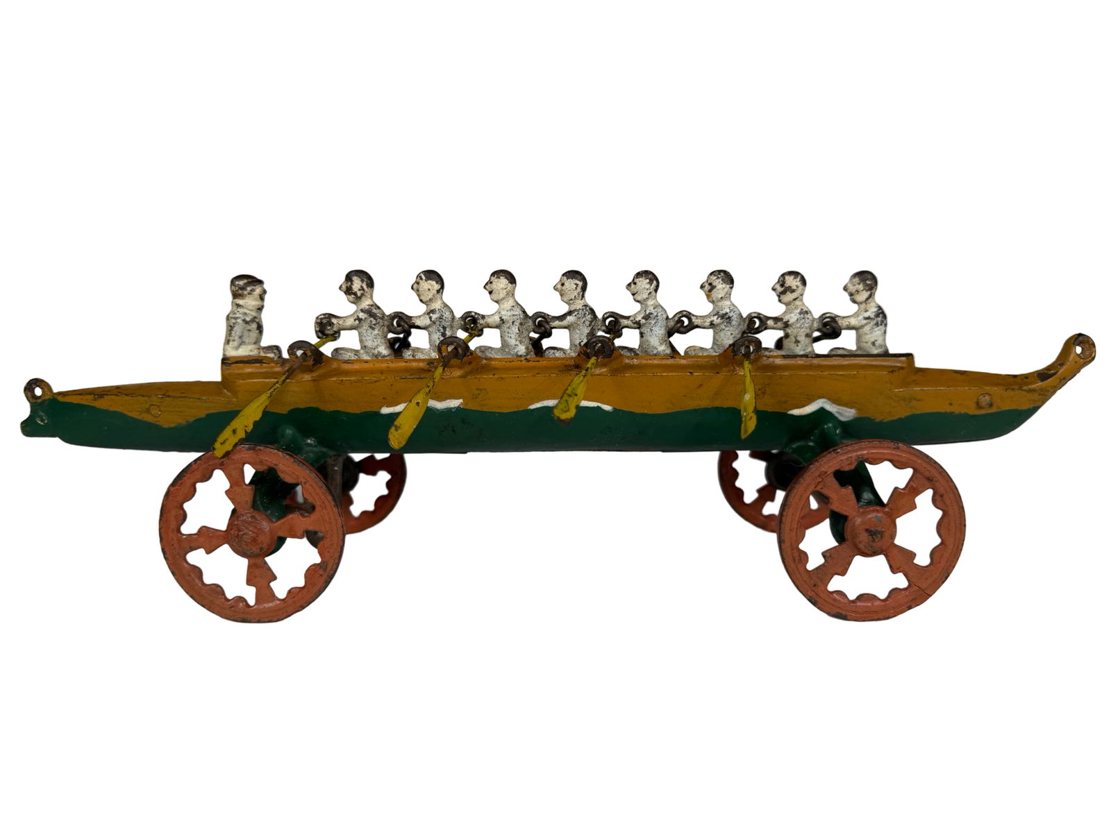 Collegiate 8 Man Racing Scull - Cast Iron Toy (1 of 14)