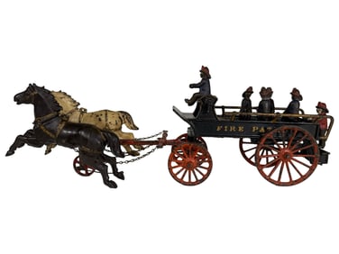 Fire Patrol Wagon - Phoenix Series - Cast Iron Toy