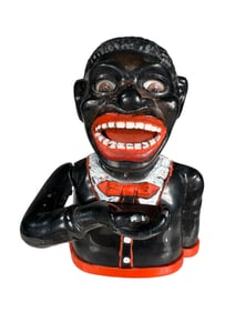 Black Americana - Plastic Mechanical Bank