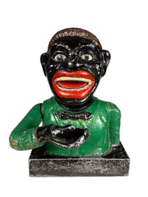Black Americana - Cast Iron Mechanical Bank