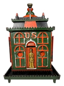 U. S. - Cast Iron Mechanical Bank