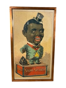Stump Speaker Trade Card