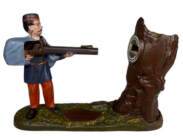 Creedmoor - Cast Iron Mechanical Bank