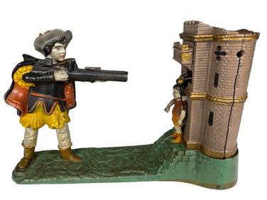 William Tell - Cast Iron Mechanical Bank
