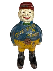 Billy Bounce - Cast Iron Bank