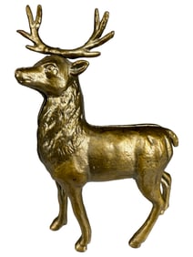 Stag - Small - Cast Iron Bank
