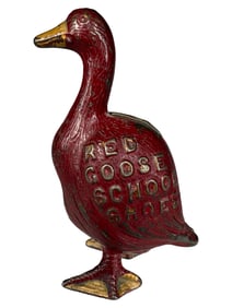 Red Goose "School" Shoes - Cast Iron Bank