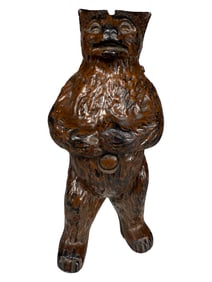 The Angry Bear - Tall - Cast Iron Bank