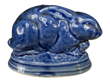 Rabbit on Ovoid Base Bank