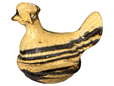 Hen on Nest Ceramic Bank