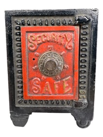 Security Safe - Cast Iron Bank