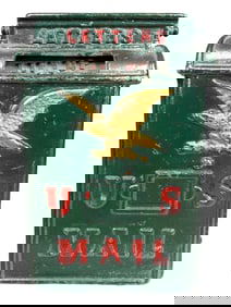 U. S. Mail Bank with Circular Trap