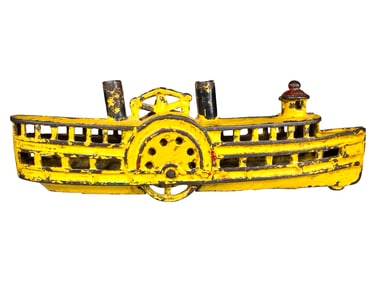 Paddlewheel Boat - Cast Iron Bank