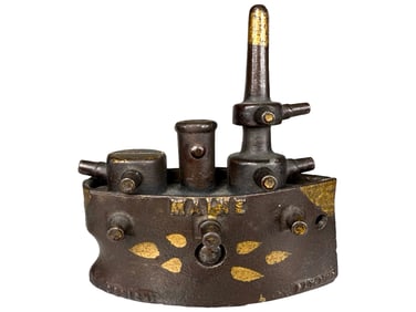 Battleship Maine - Small - Cast Iron Bank