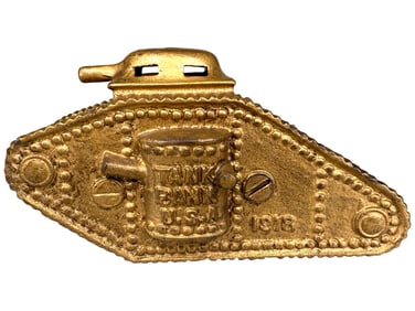 Tank (1918) Large - Cast Iron Bank
