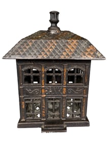 Finial - Cast Iron Bank