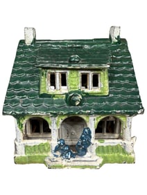 Bungalow / Cottage - Cast Iron Bank