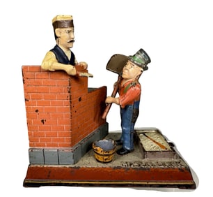 Mason - Cast Iron Mechanical Bank