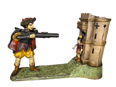 William Tell - Cast Iron Mechanical Bank