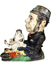 Paddy and the Pig - Cast Iron Mechanical Bank
