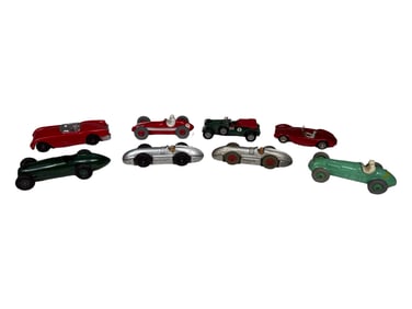 Eight Diecast Racers