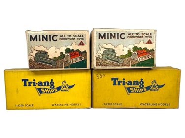 Four Tri-ang Toys