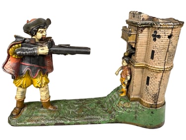 William Tell - Cast Iron Mechanical Bank