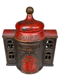 Presto - Cast Iron Mechanical Bank