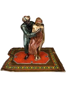 Arabic Man with a Woman - Novelty Statue