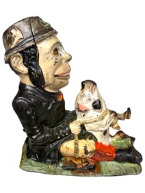Paddy and the Pig - Cast Iron Mechanical Bank