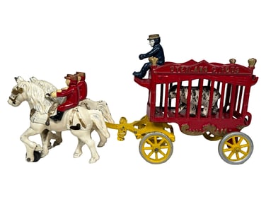 Overland Circus Polar Bear Cage Wagon