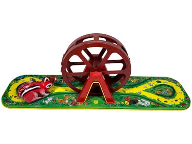 Squirrel Wheel and Track - Windup Toy