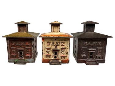 Three Small Cupola Banks