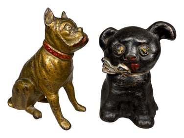 Two Dog Themed Banks