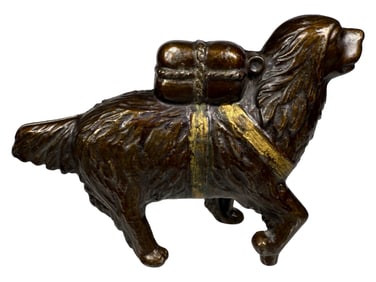 Dog with Pack - Large