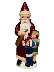 Santa with Children Bank