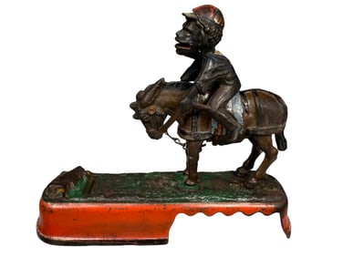 I Always did Spise a Mule - Cast Iron Mechanical Bank