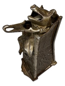 Pig in Highchair - Cast Iron Mechanical Bank