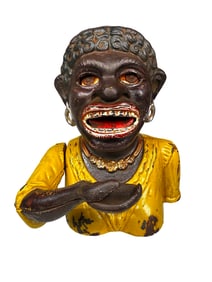 Dinah - Short Sleeve - Cast Iron Mechanical Bank