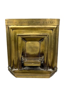 "Keep a Clean Fireside" Chimney Bank