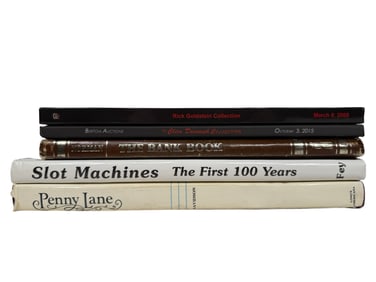 Four Mechanical Bank Books or Catalogs.