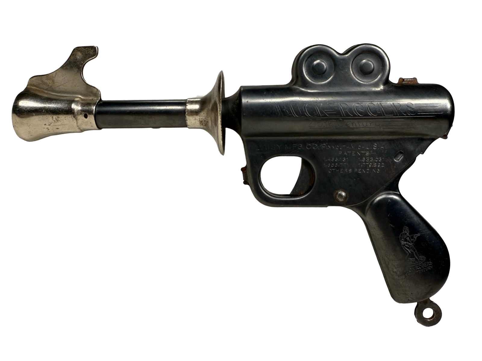 Buck Rogers Gun: Made by Daisy Mfg. Company. Plymouth, MI - 1930's. 9 1/2' Long.