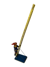Fireman Climbing Ladder Windup Toy