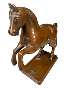 Large Prancing Horse - Made in Canada Bank