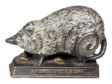 Billy Possum - Cast Iron Bank