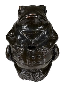 Professor Pug Frog - Origianl Wooden Bank Pattern