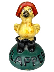 "Flapper" Duck - Cast Iron Desk Ornament