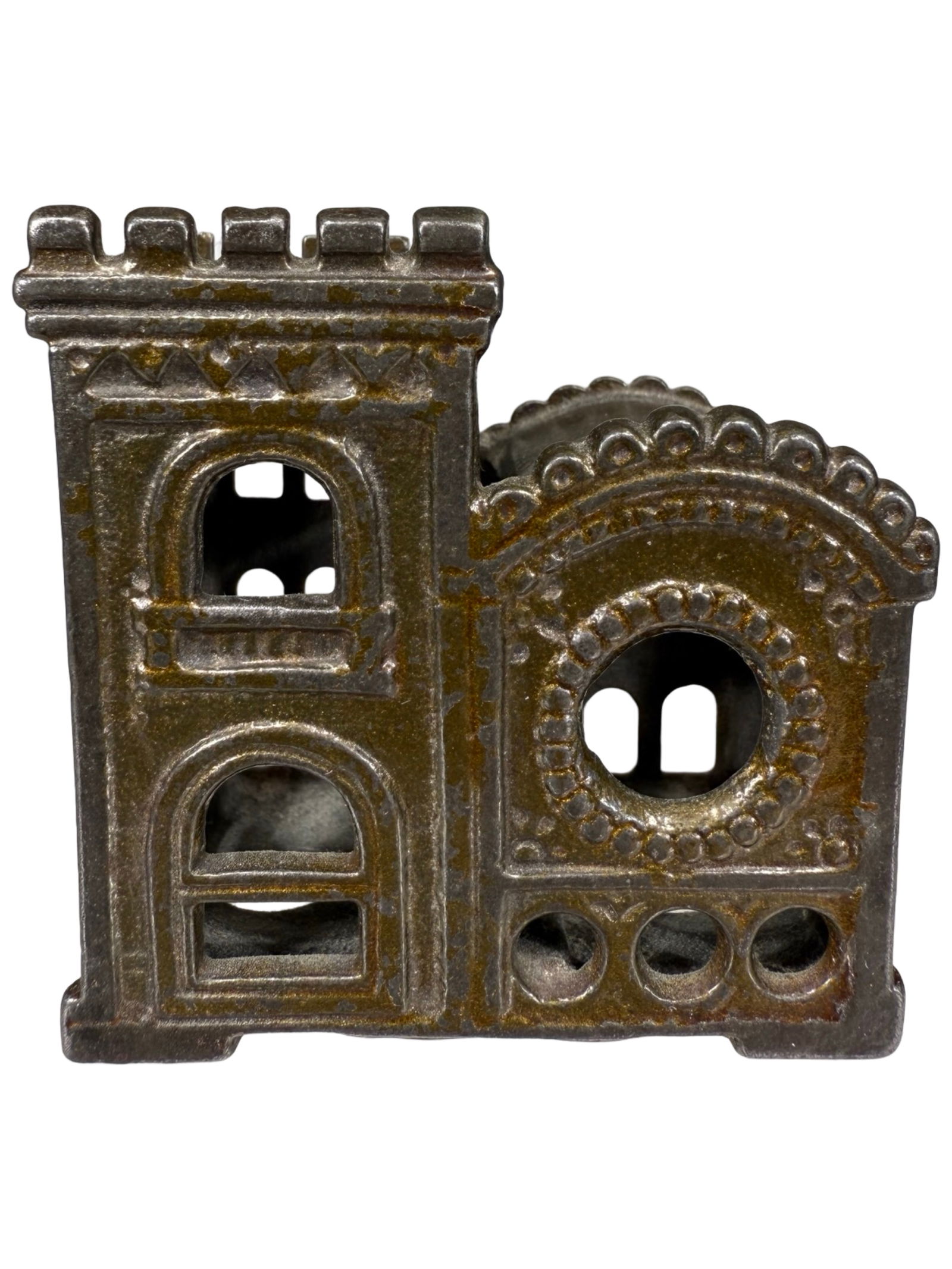 Rose Window with Screw - Cast Iron Bank (1 of 6)